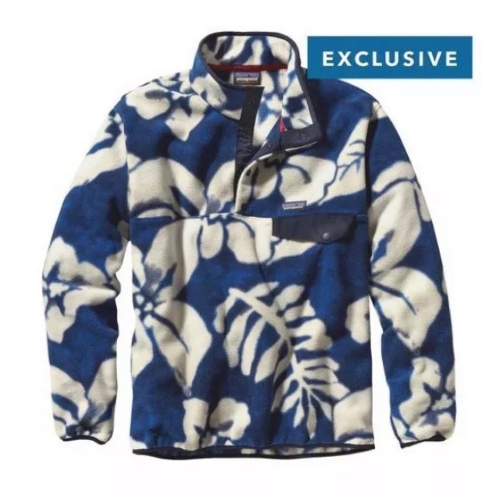 Patagonia Synchilla Snap-T Fleece Blue Hawaiian